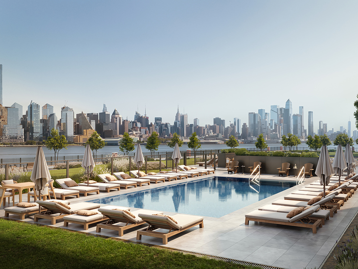 Außenvisualisierung & Innenvisualisierung: Vista Pointe at Port Imperial, USA