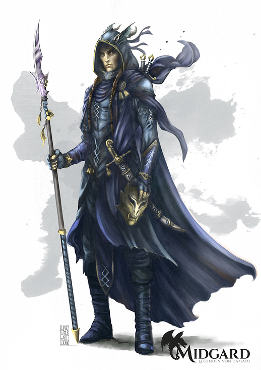 Ordenskrieger „Vassar“ – Spielbarer Charakter für „Midgard – Die Legenden von Damatu“