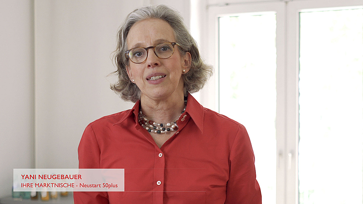 Gründungszentrum 50plus, Homepage