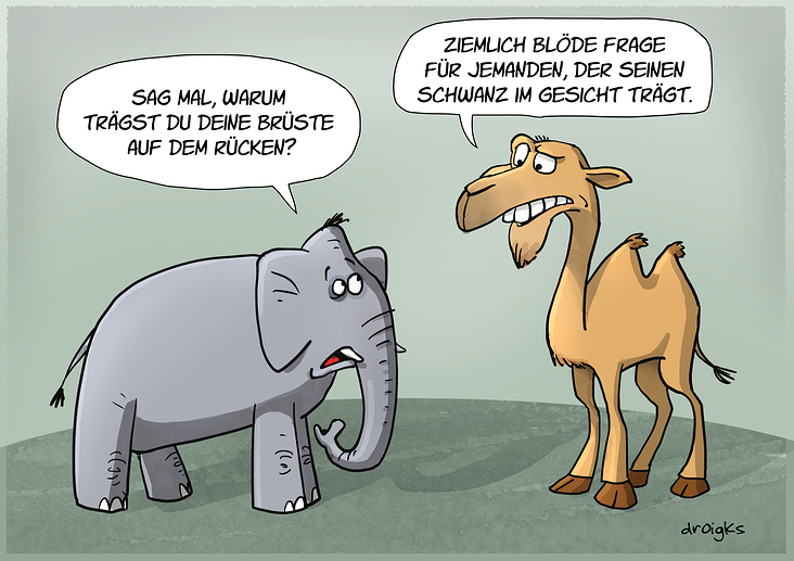 Elefant vs. Kamel
