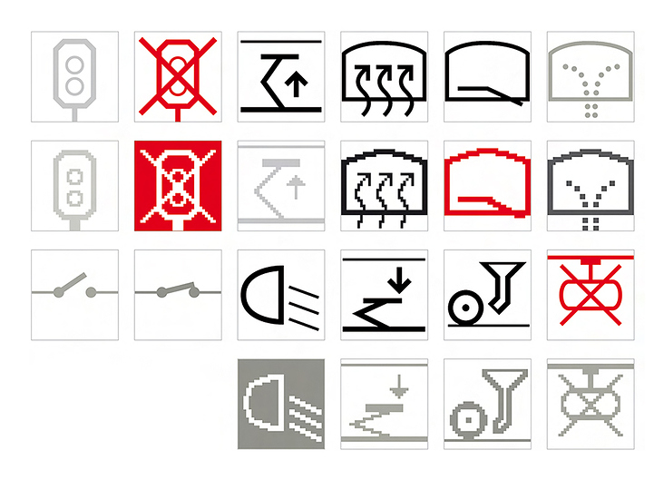 Piktogramme · analog und digital