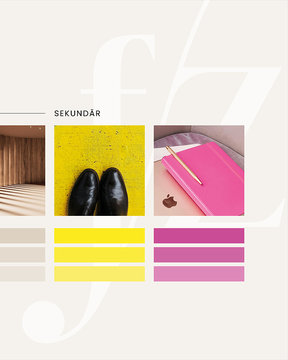 Farbpalette Business Coach