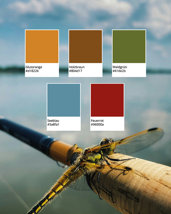 Farbpalette | Naturcamping Ellbogensee