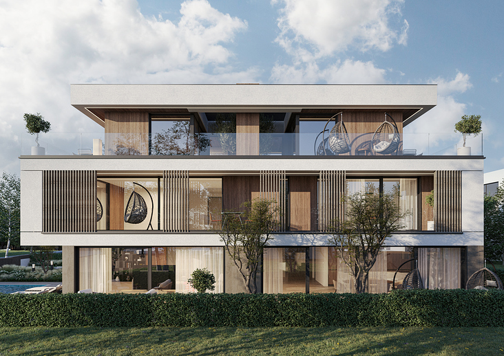 3D Architektur Visualisierung – Wohnvilla