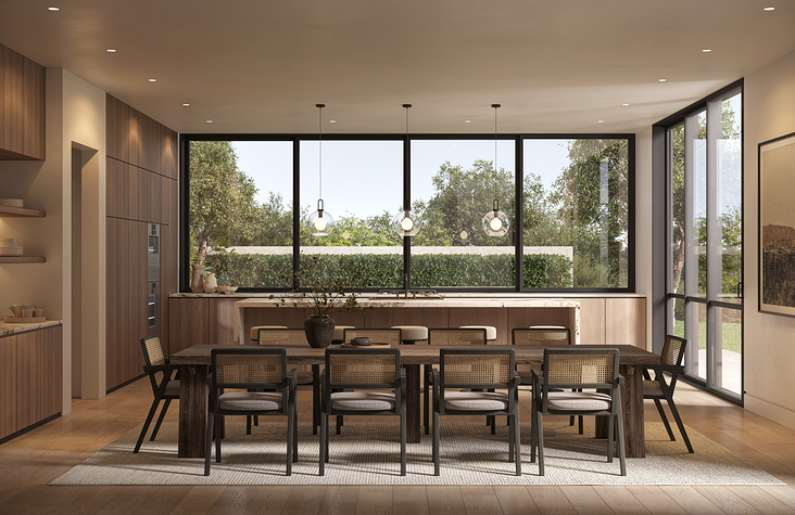 Außen- & Innenvisualisierung: La Jolla Residenz, Kalifornien