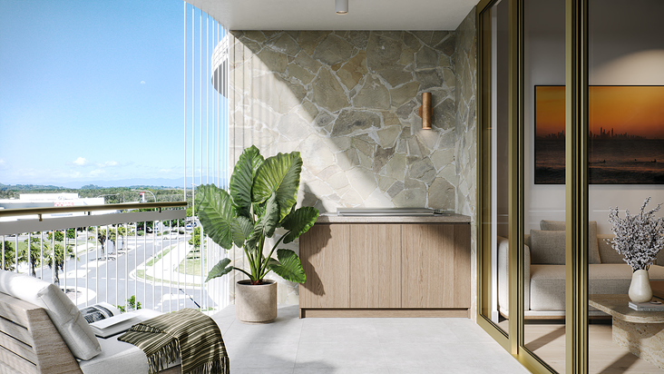 Innenvisualisierung: Wohnprojekt Venetia Casuarina in Australien