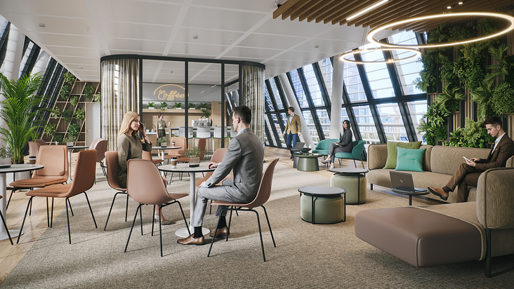 Workplace & Amenity Visualisierungen