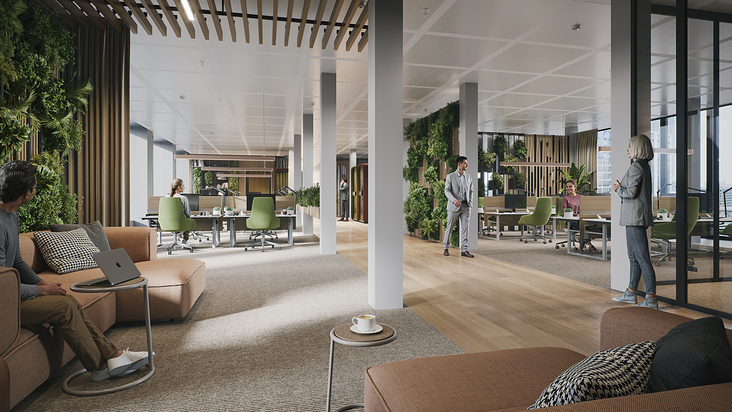 Workplace & Amenity Visualisierungen