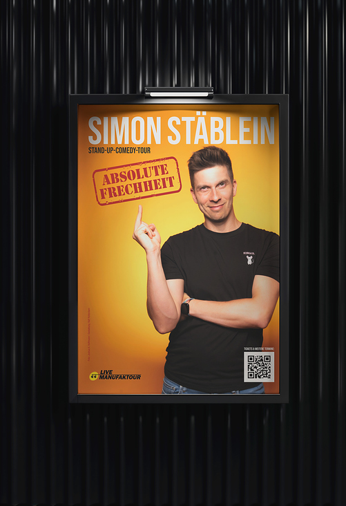 Simon Stäblein – Programmplakat