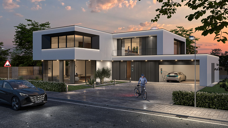 Röhm GmbH-Ideenräume Exterior_Szene 1