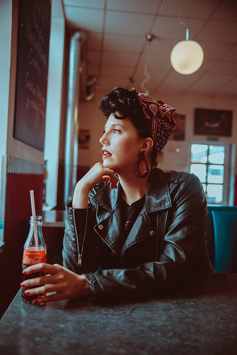 Einzelportrait Vintage