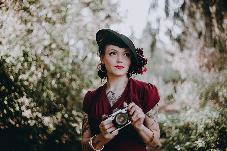 Einzelpotrait Vintage 2