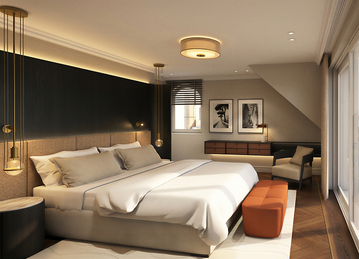 Masterbedroom Design – Perspektive 2