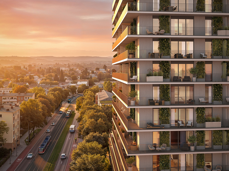Ein neues Mixed-Use-Quartier in Darmstadt