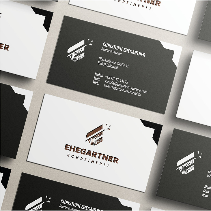 EHEGARTNER Schreinerei – Geschäftsausstattung