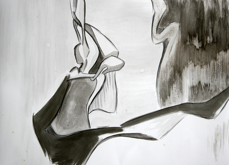 Black white peace