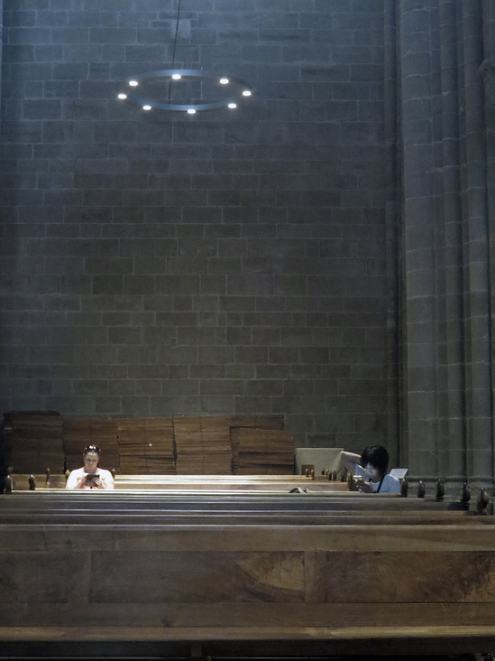 In the church
