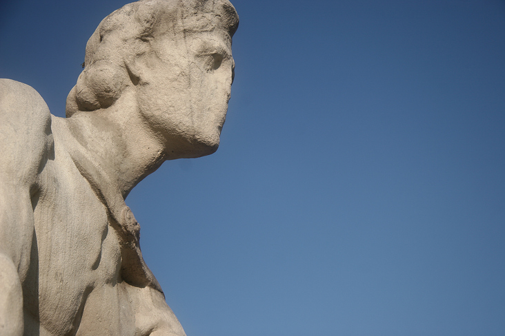 The thinker of Zagreb