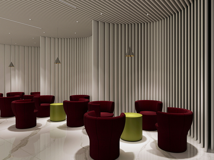 Designkonzept für eine Bar