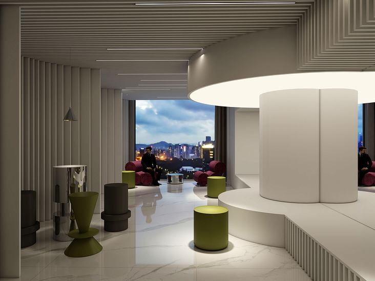 Designkonzept für eine Bar