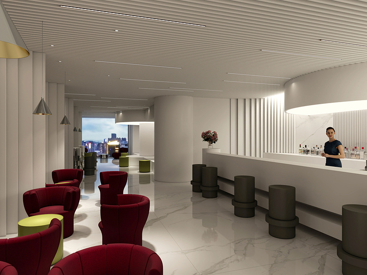 Designkonzept für eine Bar