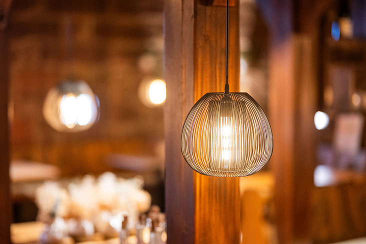Licht im Restaurant