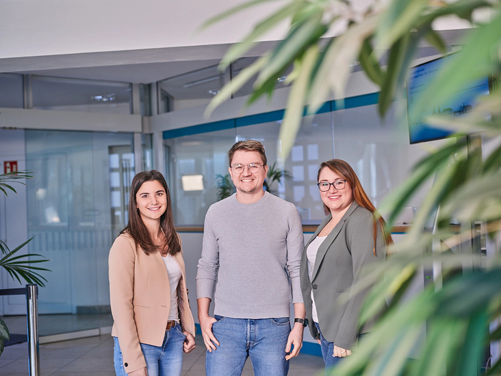 Team im Büro