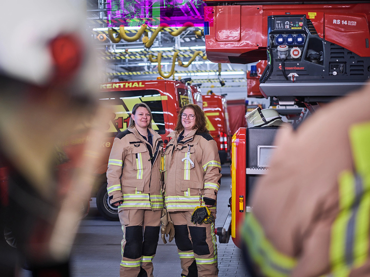 Feuerwehr in der Wache