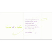 “Hochzeitseinladung” from Tate-Design