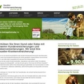 „Haustier-Krankenkasse.de – die clevere Alternative zur Tierarztrechnung. Hunde…