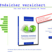 «www.todsicher-versichert.de» de carmadesign!