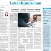 “Artikel Tageszeitung” from Henry Blumroth