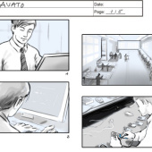 «Storyboard II (Werbung)» von Heidi Kull