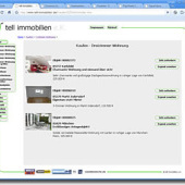 «Tell Immobilien» de Database-Management