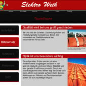 „Webdesign | Elektro Weth“ von s-media