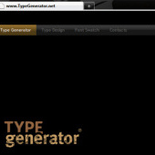 «Type Generator» de Gerry Keane