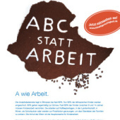 «ABC statt Arbeit» de mare grafikdesign