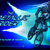 «the metallic rider» de Andreas Gillmeister