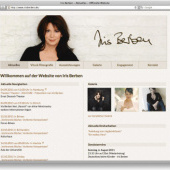 “Iris Berben – Webdesign” from Symbiont GmbH
