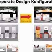 „Corporate Design Online Konfigurator“ von Zenit-Messebau GmbH | Architektur für…