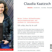 „Webdesign | CLAUDIA KAATZSCH & friends“ von Susanne Sachers