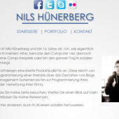 «Nils Hünerberg – Homepage» de Nils Hünerberg