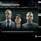 „The Protectors – Serienbegleitende Website“ von Markus Diehl