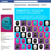 „swatch – Adventskalender Facebook APP“ von Florian Herzog