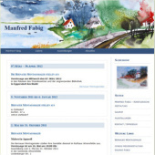 «Künstler Manfred Fabig» von d.fabig-mediengestaltung, Dagmar Fabig und Frank König