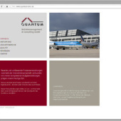 «QUANTUM BMC Website» de pjunger design | agentur