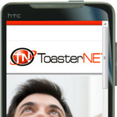 «Mobile Webseite» de ToasterNET