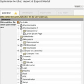 “CSV-Import und Export” from Chi Hoang