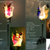 „Licht Blüten – LichtObjekte mit Touchdimmer“ von Ventura Licht