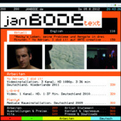 „Video- und Medieninstallationen“ von Jan Bode